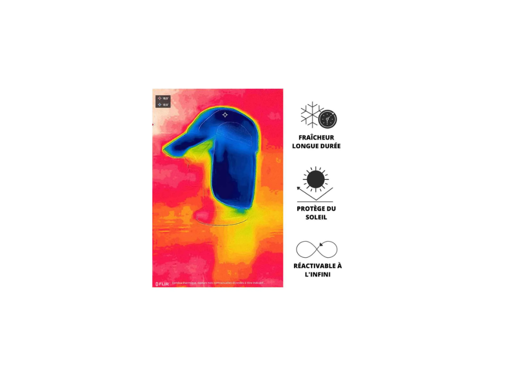 Casquette rafraîchissante saharienne 3