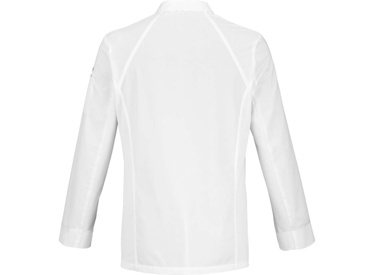 Veste de cuisine respirante ML BASIL2 Blanc 3