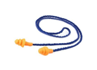 Bouchons anti-bruit corde bleu unitaire