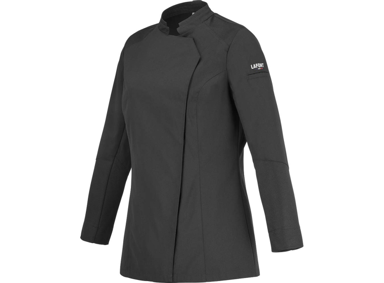 Veste de cuisine femme respirante ML NUTMEG2 Noir 2