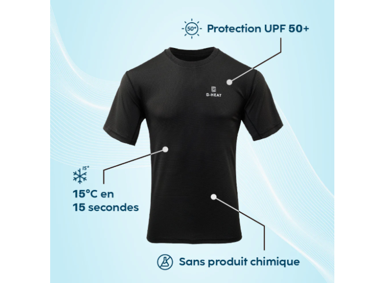 T-Shirt rafraîchissant anti UV 3