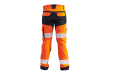 Pantalon HV LEON Orange/Marine 2