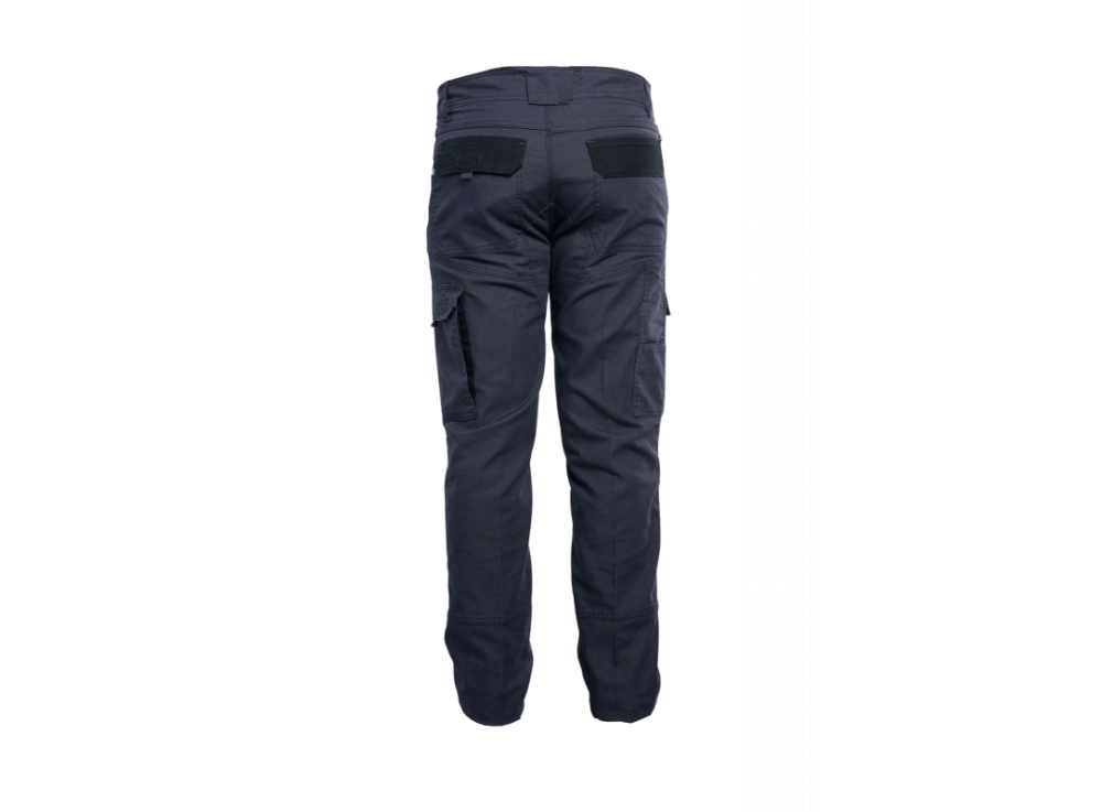Pantalon sans poches genouillères LUIS Gris foncé 2