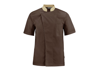 Veste cuisine TURNIP Marron/Beige