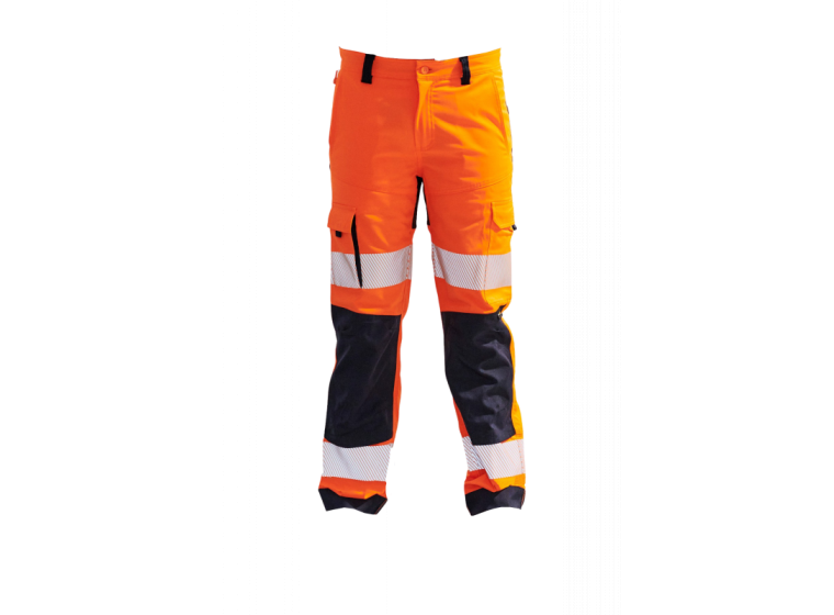 Pantalon HV LEON Orange/Marine 1