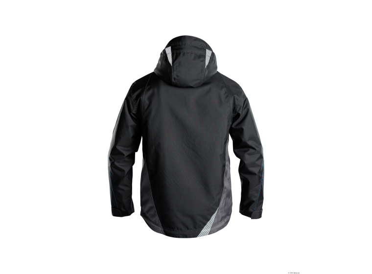 Veste coupe vent Noir/Gris anthracite 2