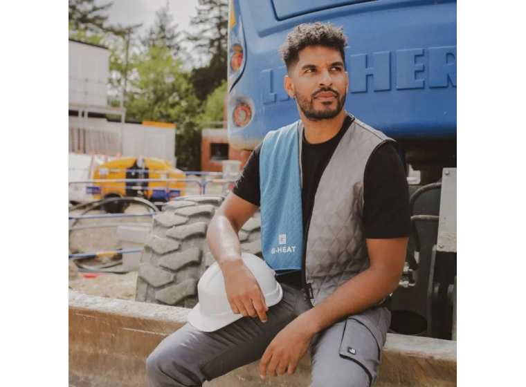 Gilet rafraîchissant gris 2