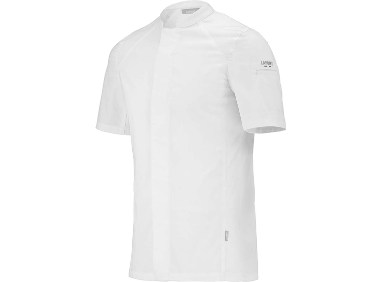Veste de cuisine respirante MC BASIL2 Blanc 2